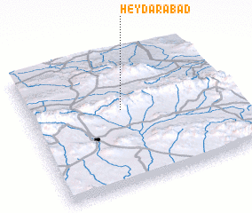 3d view of Ḩeydarābād