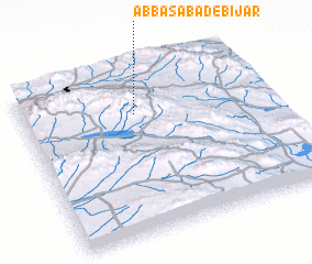 3d view of ‘Abbāsābād-e Bījār