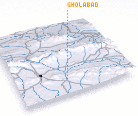 3d view of Gholābād