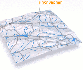 3d view of Ḩoseynābād