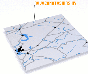 3d view of Novo-Zamatoshinskiy