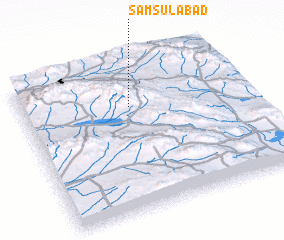 3d view of Samsūlābād