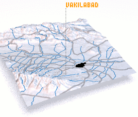 3d view of Vakīlābād