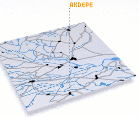 3d view of Akdepe