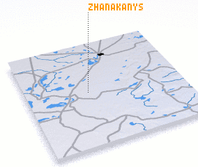 3d view of Zhanakanys