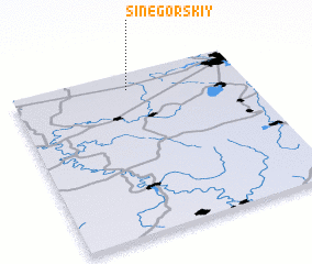 3d view of Sinegorskiy