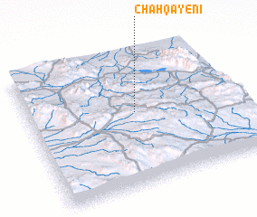 3d view of Chāh Qāyenī