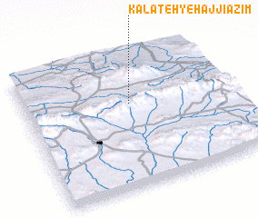 3d view of Kalāteh-ye Ḩājjī ‘Az̧īm