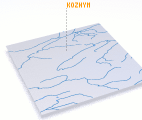 3d view of Kozhym