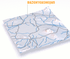 3d view of Bāzeh-ye ‘Āsheqān