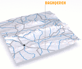 3d view of Bāgh Qereh