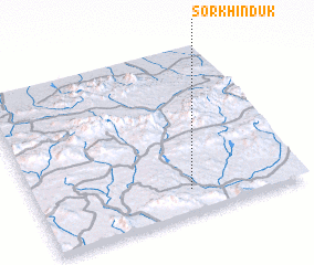 3d view of Sorkhīn Dūk