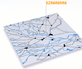 3d view of Dzhamanma