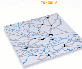 3d view of Tamgaly