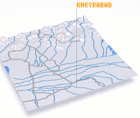 3d view of Kheyrābād