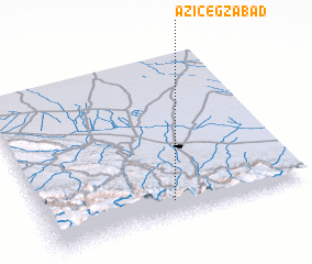 3d view of ‘Azı246)zābād