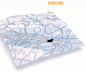 3d view of Kārīzak