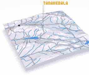 3d view of Ţanāk-e Bālā