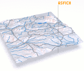 3d view of Āsfīch