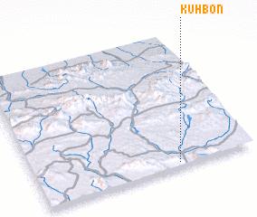 3d view of Kūh Bon