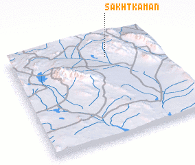 3d view of Sakht Kamān