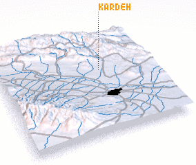 3d view of Kārdeh