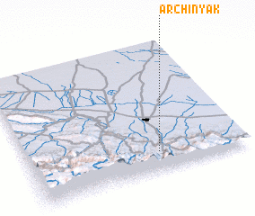 3d view of Archinʼyak