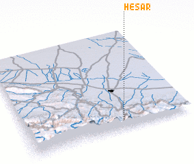3d view of Ḩeşār