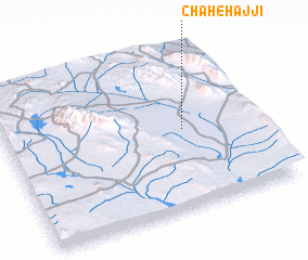 3d view of Chāh-e Ḩājjī
