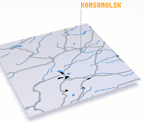 3d view of Komsomol\