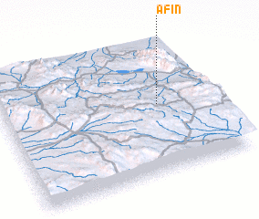 3d view of Afīn