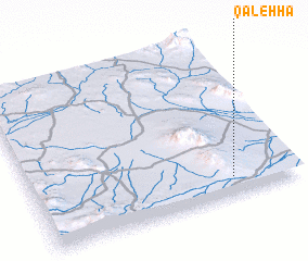 3d view of Qal‘eh Hā