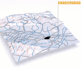 3d view of Khādemabād