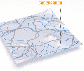 3d view of Sabz Panbeh