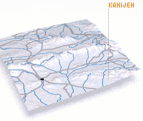 3d view of Kāhījeh