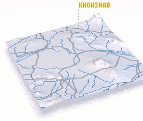 3d view of Khowsh Āb