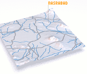 3d view of Naşrābād