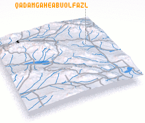 3d view of Qadamgāh-e Abū ol Faẕl