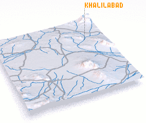 3d view of Khalīlābād