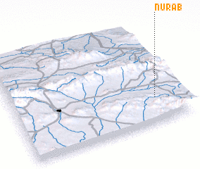 3d view of Nūr Āb