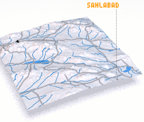 3d view of Sahlābād