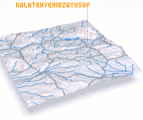 3d view of Kalāteh-ye Mīrzā Yūsof