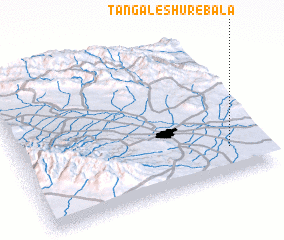 3d view of Tangal-e Shūr-e Bālā