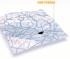 3d view of Kheyrābād