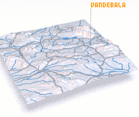 3d view of Vand-e Bālā