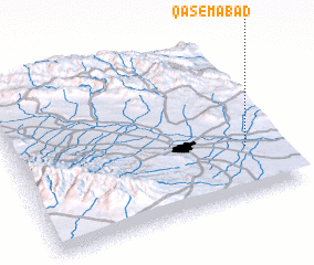 3d view of Qāsemābād