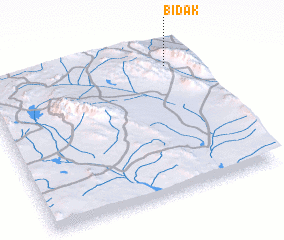 3d view of Bīdak