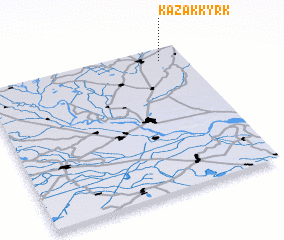 3d view of Kazakkyrk