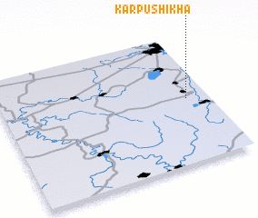 3d view of Karpushikha