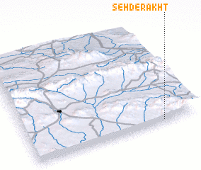 3d view of Seh Derakht